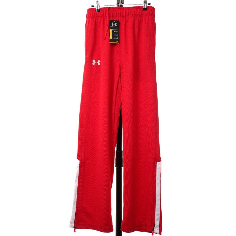 Nwt Under Armour Sweatpants Red Mens S Small